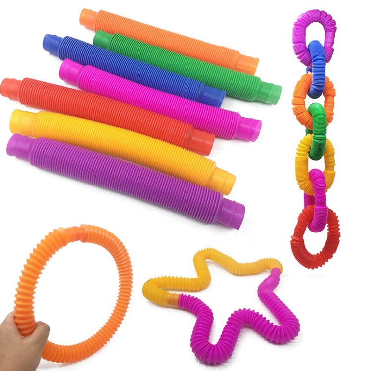 Hot Sale Pop Tubes Toys Stretchy String Fidget Toys for Kids and Sensory Toys pack of 4pcs